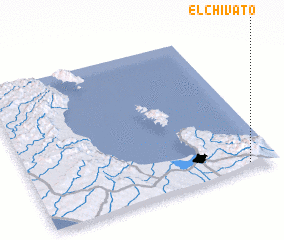 3d view of El Chivato