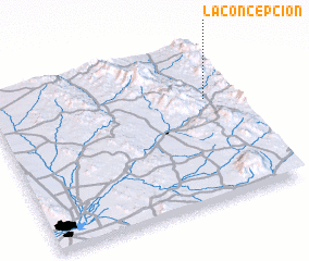 3d view of La Concepción