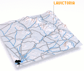 3d view of La Victoria