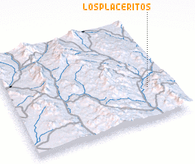 3d view of Los Placeritos