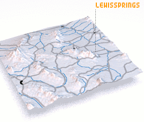 3d view of Lewis Springs