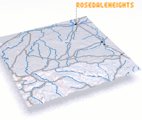 3d view of Rosedale Heights