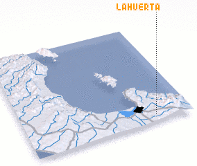 3d view of La Huerta