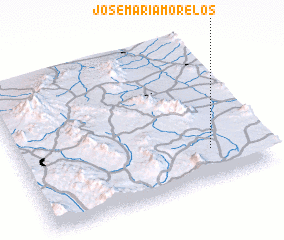 3d view of José María Morelos