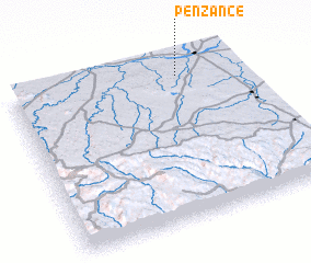 3d view of Penzance