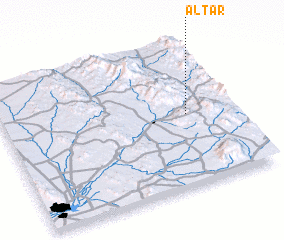 3d view of Altar