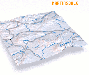 3d view of Martinsdale