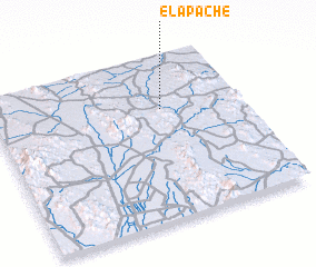 3d view of El Apache