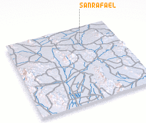 3d view of San Rafael