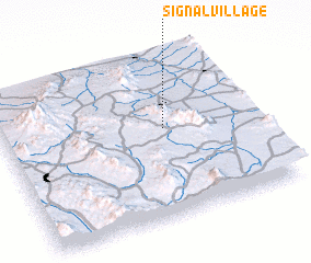 3d view of Signal Village