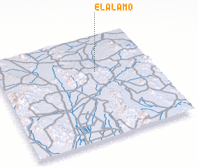 3d view of El Álamo