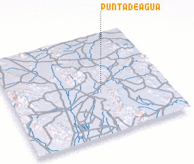 3d view of Punta de Agua