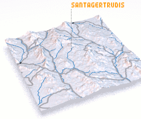 3d view of Santa Gertrudis