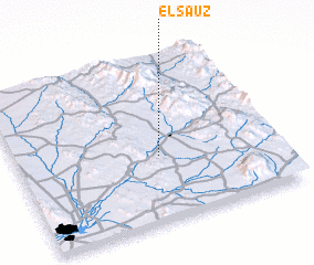 3d view of El Sauz