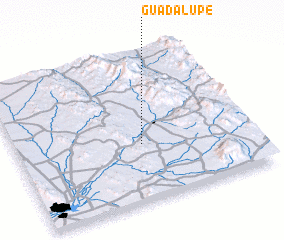 3d view of Guadalupe