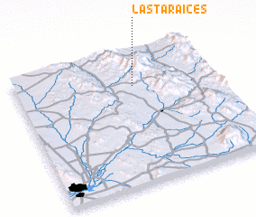 3d view of Las Taraices