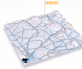 3d view of Cruces