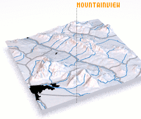 3d view of Mountain View