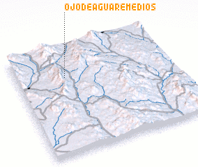 3d view of Ojo de Agua Remedios