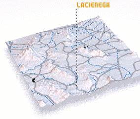 3d view of La Ciénega