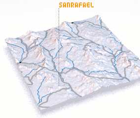 3d view of San Rafael