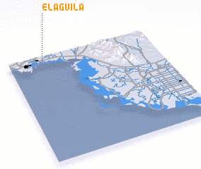 3d view of El Águila