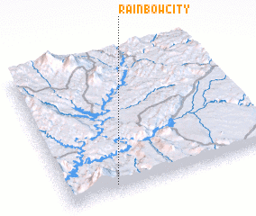 3d view of Rainbow City