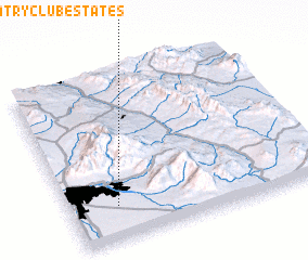 3d view of Rolling Hills Country Club Estates