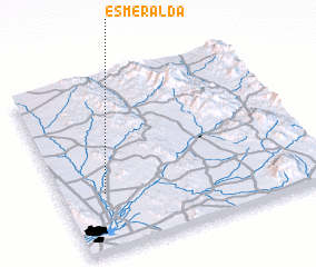 3d view of Esmeralda