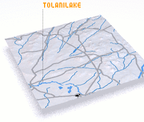 3d view of Tolani Lake