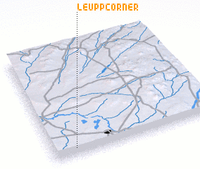 3d view of Leupp Corner