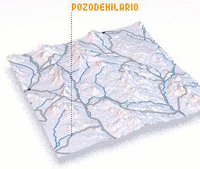 3d view of Pozo de Hilario