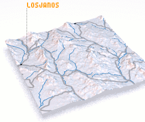 3d view of Los Janos