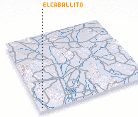 3d view of El Caballito