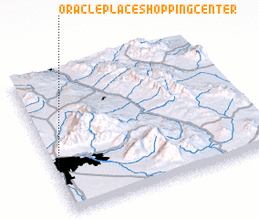 3d view of Oracle Place Shopping Center