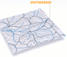 3d view of Venta de Agua