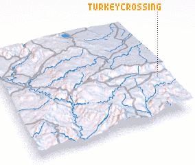 3d view of Turkey Crossing