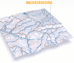 3d view of Macks Crossing