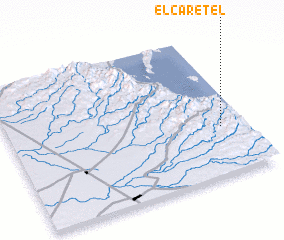 3d view of El Caretel
