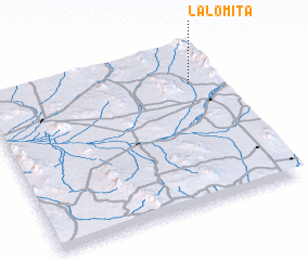 3d view of La Lomita