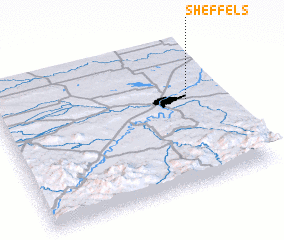 3d view of Sheffels