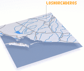 3d view of Los Horcaderos