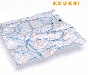 3d view of Korner Kourt