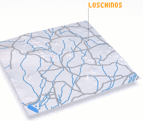 3d view of Los Chinos