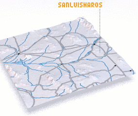 3d view of San Luis Haros