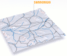 3d view of San Remigio