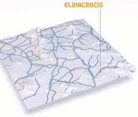 3d view of El Via Crucis