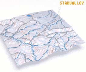 3d view of Star Valley