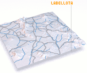 3d view of La Bellota