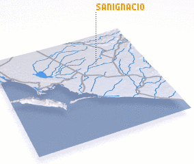 3d view of San Ignacio